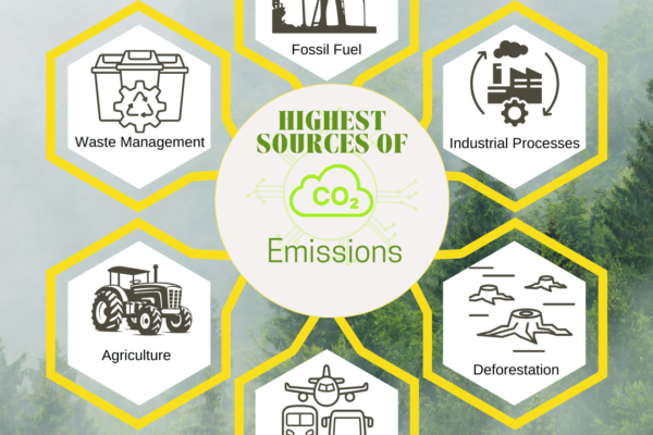 Highest carbon footprint emissions for popular resources.